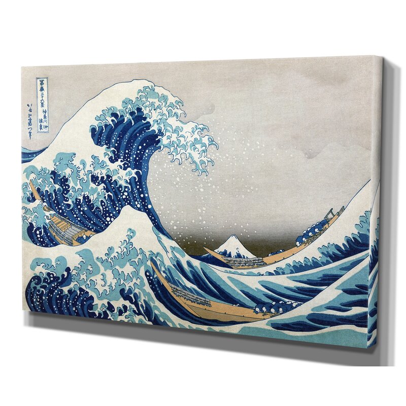 Discover the Majestic Great Wave Oil Painting