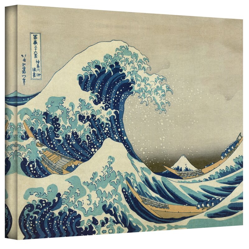 Majestic Wave Art - Hokusai's Great Wave of Kanagawa Oil Painting Masterpiece