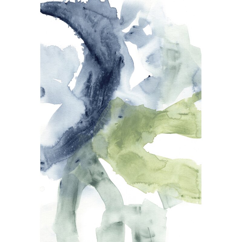 Abstract Watercolor Flow Painting
