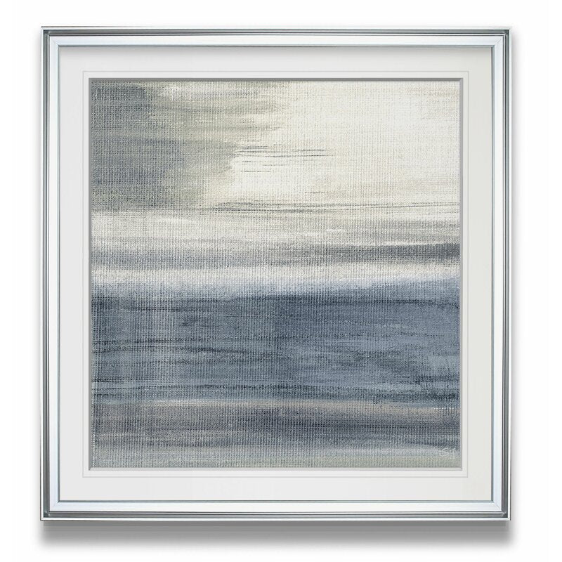 Serene Landscape Abstract Oil Painting for Modern Home Decor