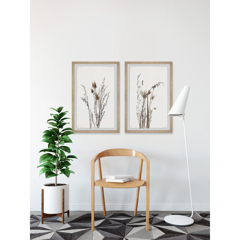 Elegant Wildflower Oil Painting Set for Autumn Home Decor