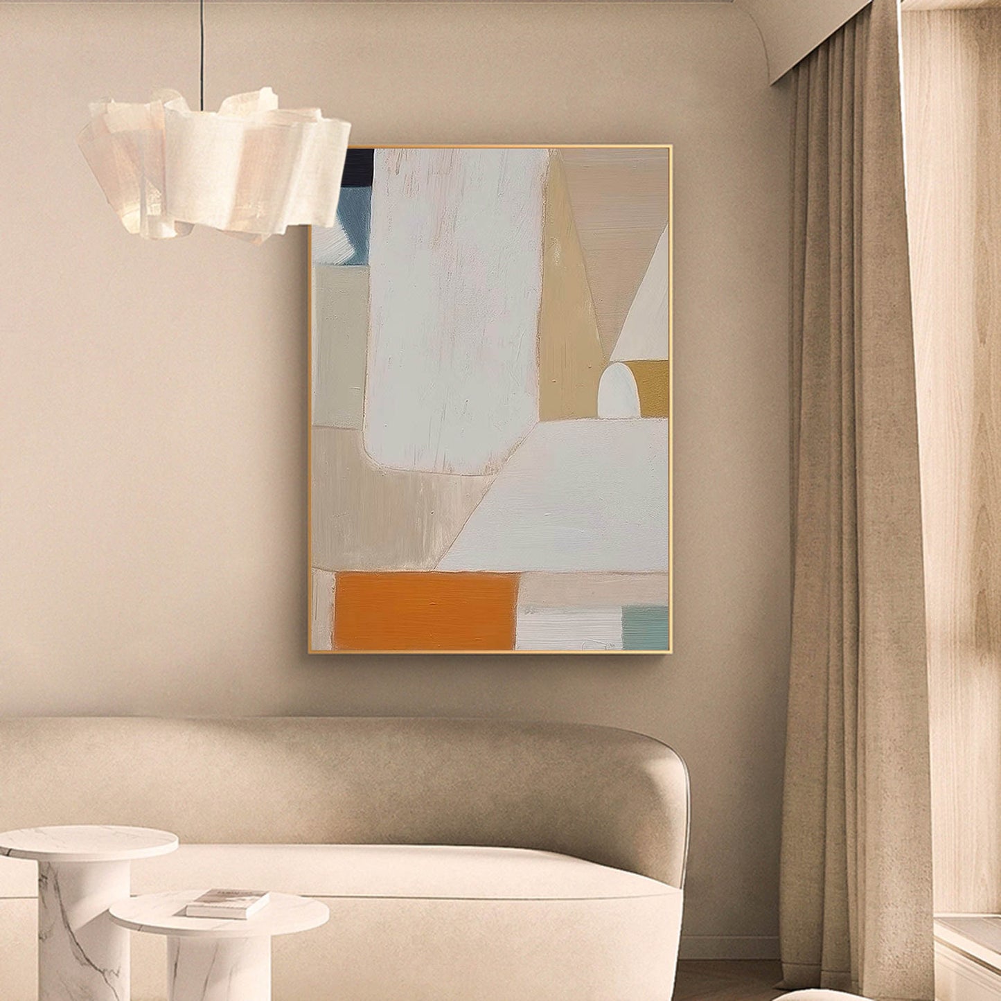 Contemporary Abstract Oil Painting for Modern Home Decor