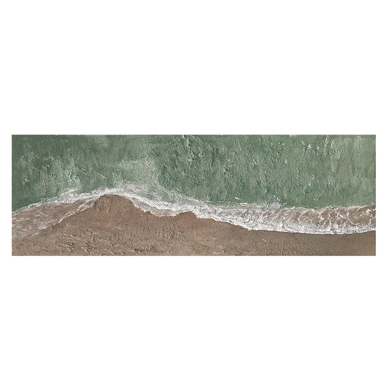 Aerial Coast Waves Landscape Beach Oil Painting 260CW