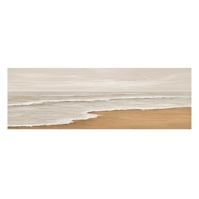 Coastal Waves Beach Close Tide Oil Painting 276CW