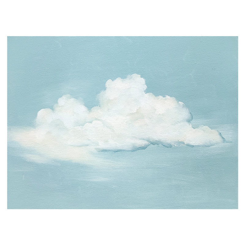 Cloud Sky Simple Elegant Accent Oil Painting 282PW