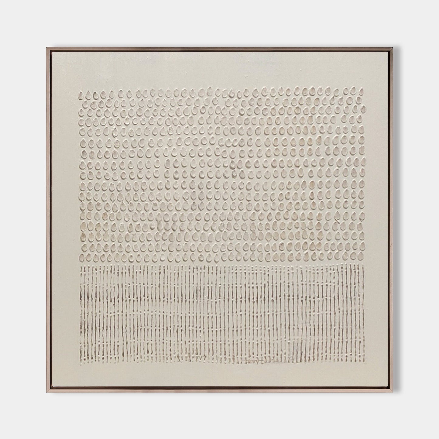 Wabi-Sabi Minimalist Oil Painting for Serene Home Decor