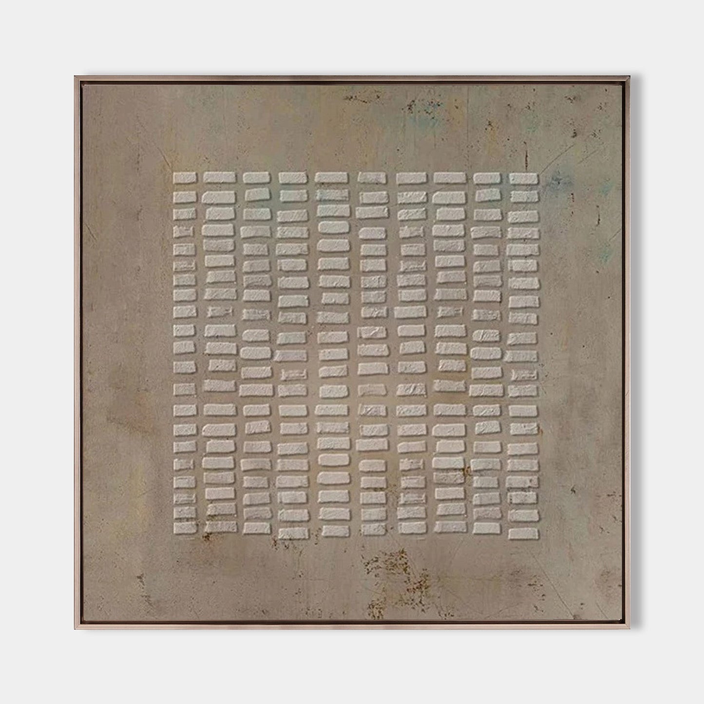 Wabi-Sabi Minimalist Oil Painting for Serene Home Decor