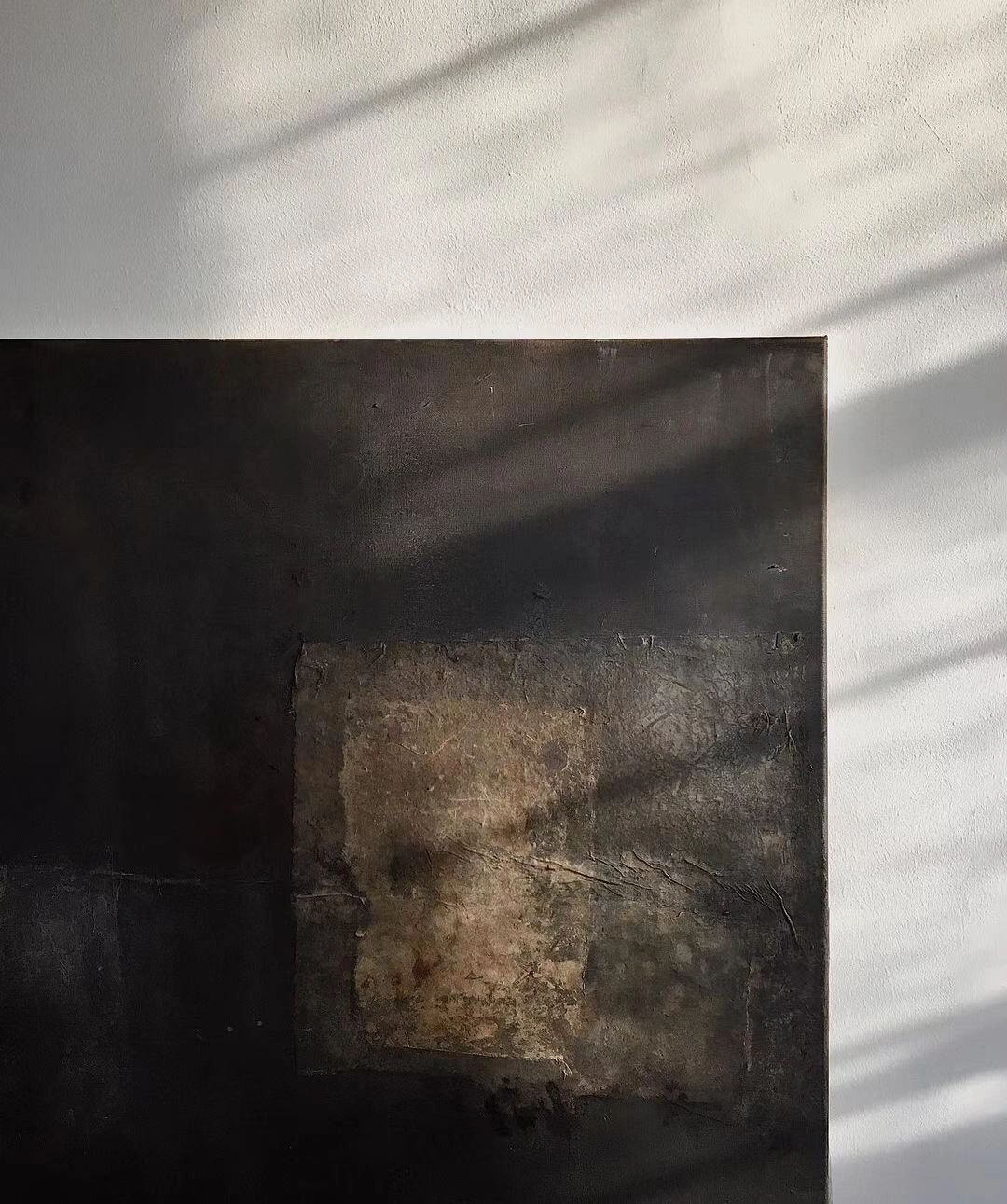 Contemporary Minimalist Abstract Oil Painting for Modern Home Décor