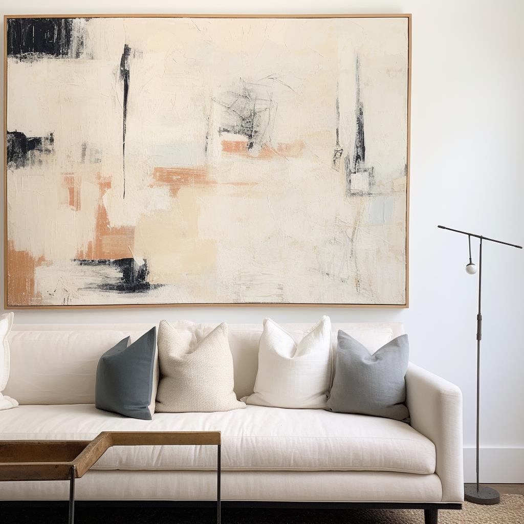 Contemporary Abstract Oil Painting for Modern Home Décor and Art Enthusiasts