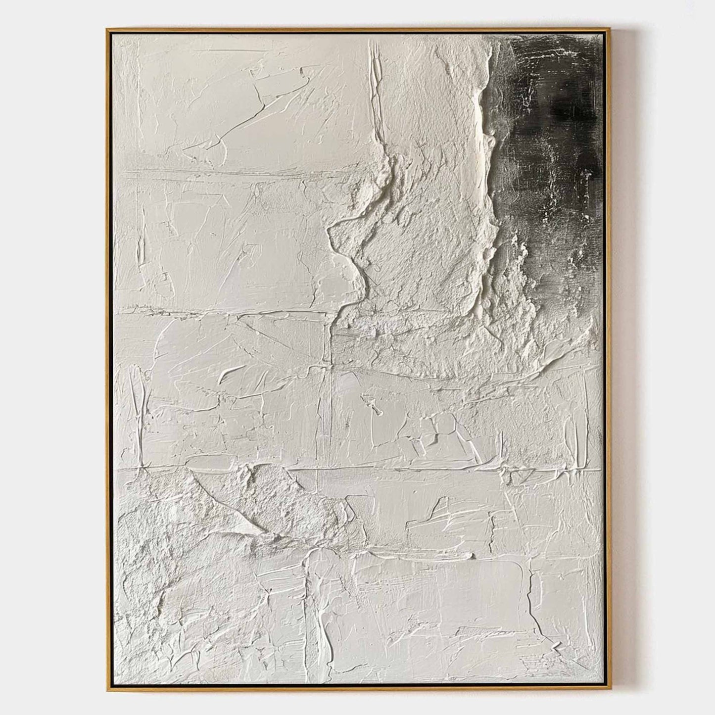Contemporary Textured Abstract Oil Painting for Modern Art Enthusiasts