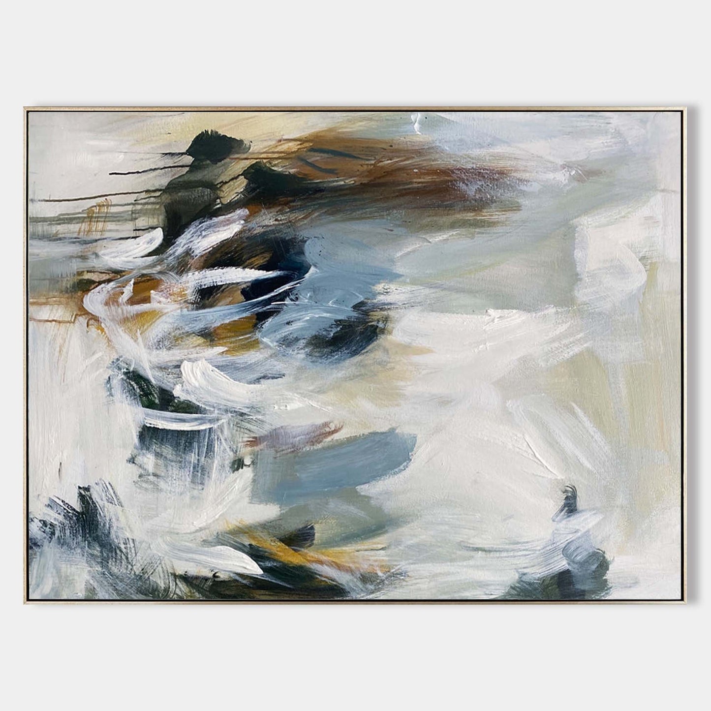 Contemporary Abstract Oil Painting for Modern Home Décor – Unique Wall Art Design