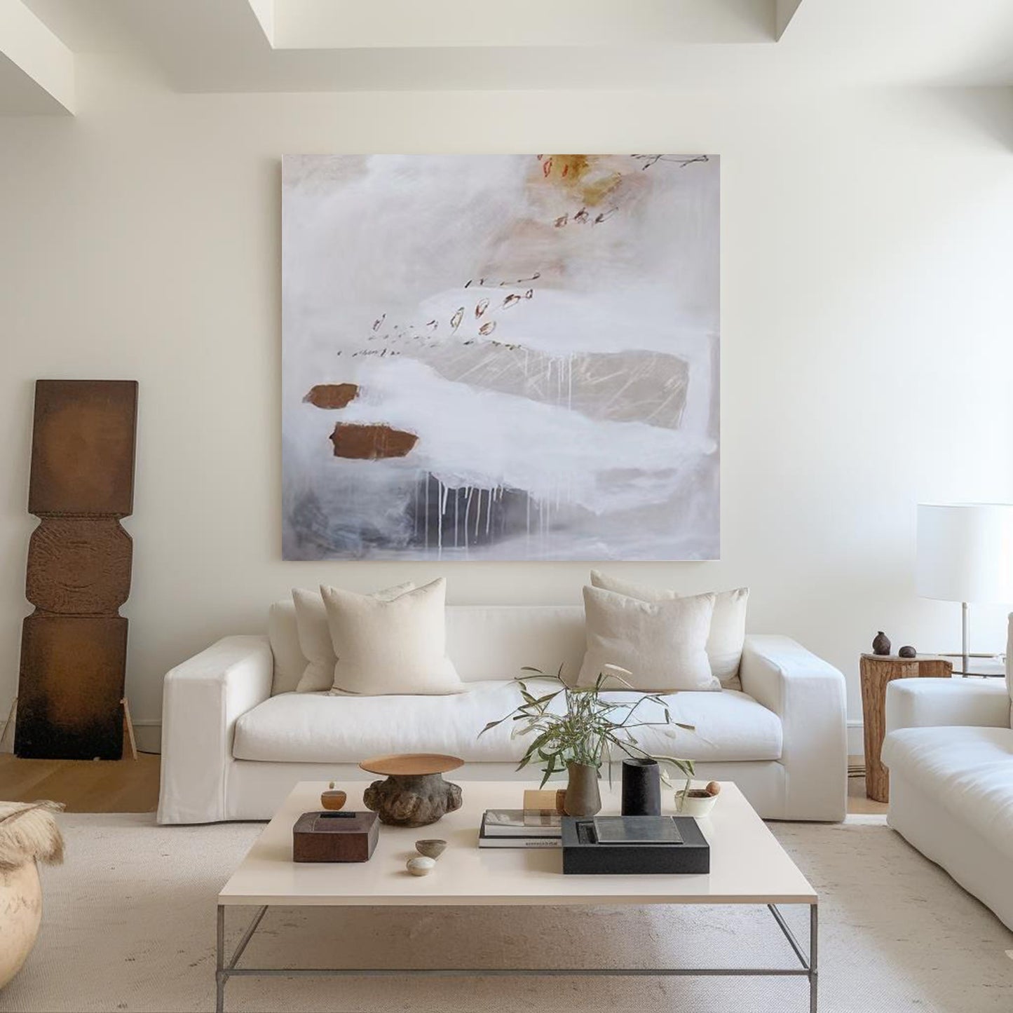 Contemporary Abstract Oil Painting for Modern Home Decor