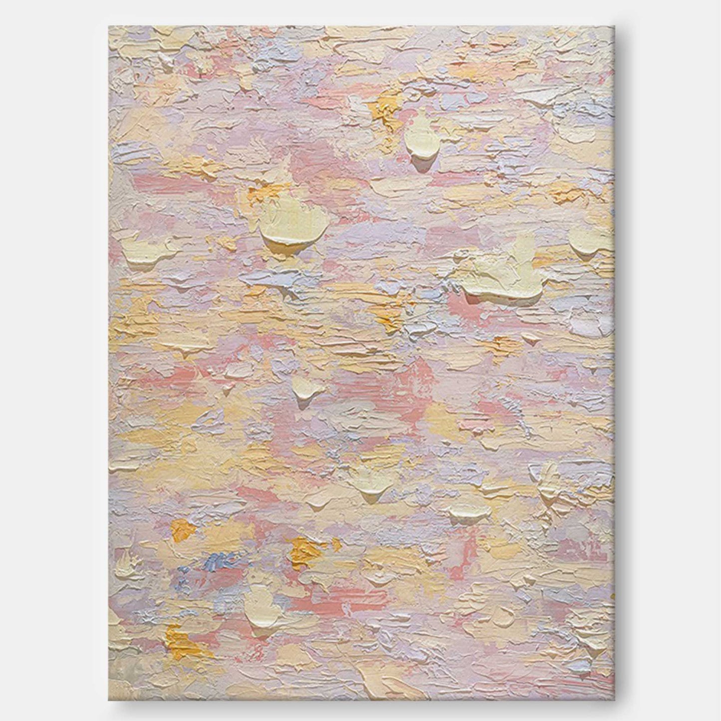 Colorful Abstract Oil Painting for Modern Home Decor