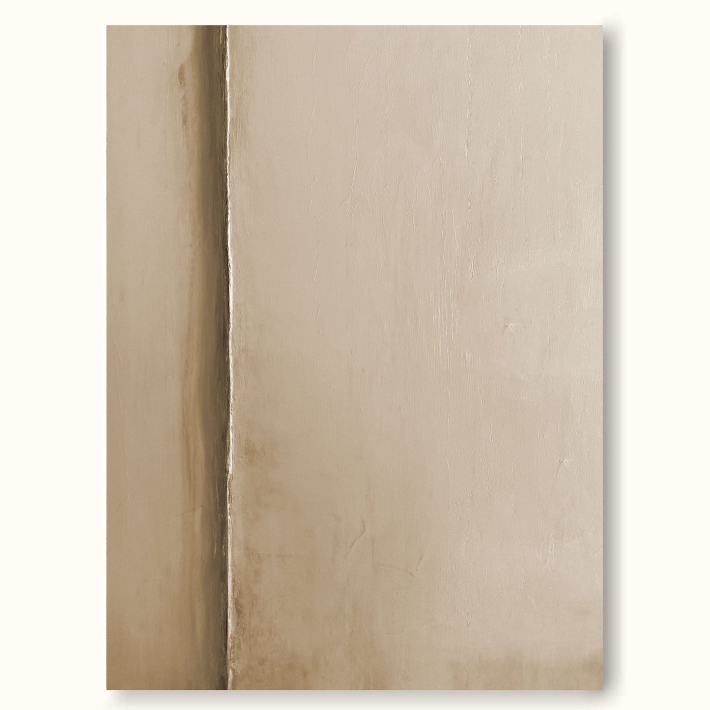 Elegant Minimalist Abstract Oil Painting for Modern Home Décor