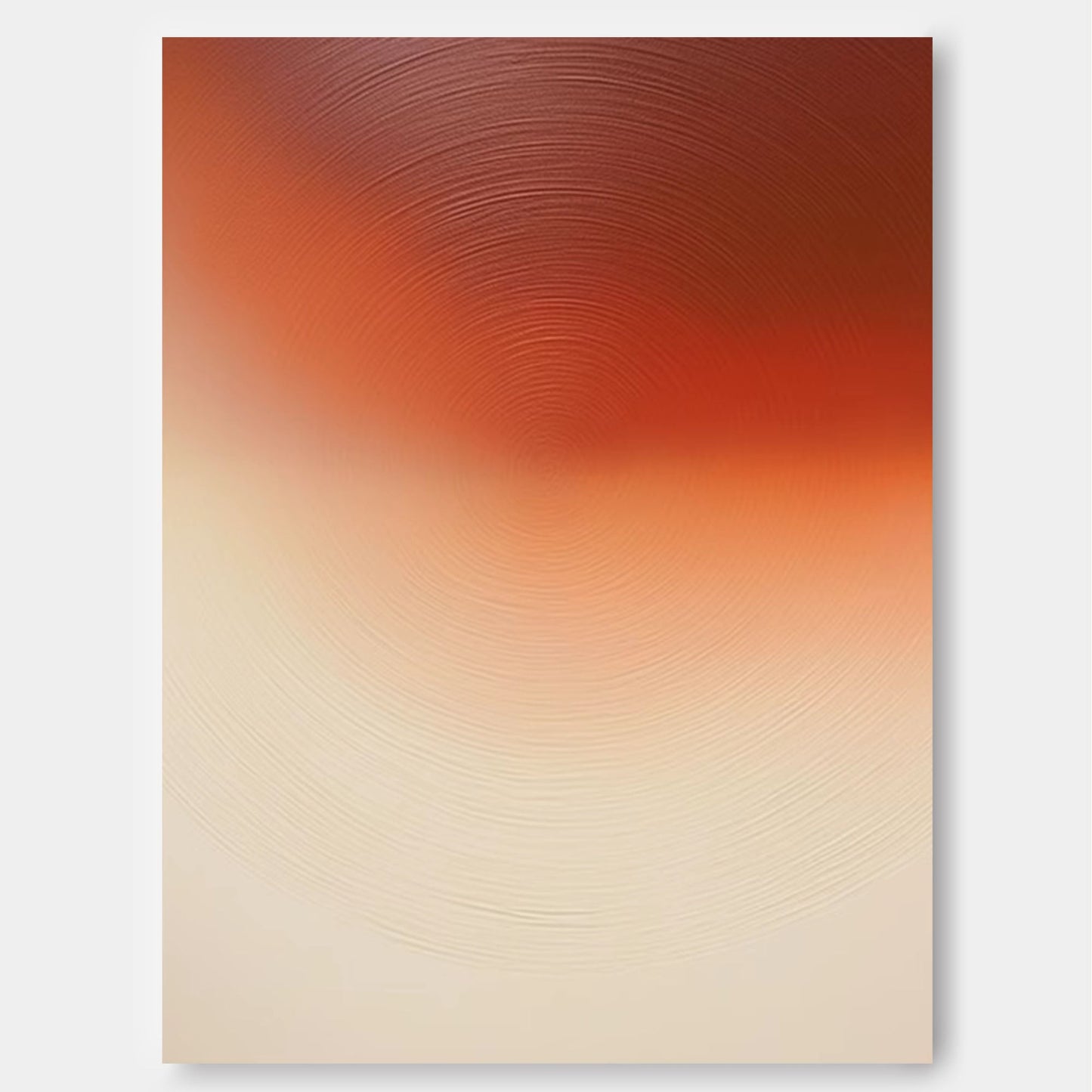 Elegant Minimalist Oil Painting in Warm Tones for Modern Home Decor