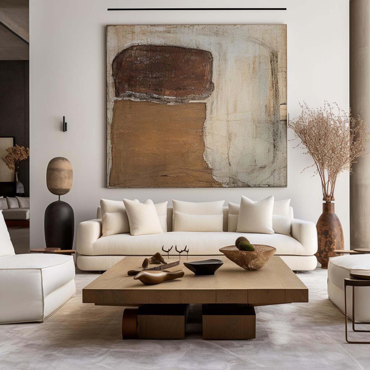 Contemporary Abstract Oil Painting for Modern Art Enthusiasts