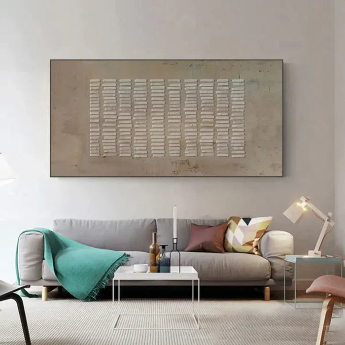 Contemporary Abstract Oil Painting for Modern Home Decor and Wall Art