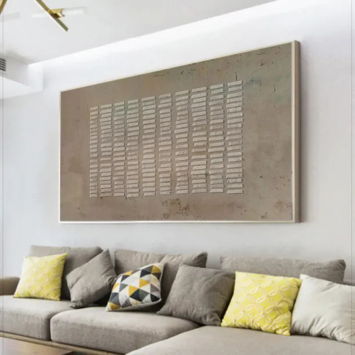 Contemporary Abstract Oil Painting for Modern Home Decor and Wall Art