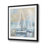 Serene Sailboats at Sea - Elegant Oil Painting for Nautical Decor