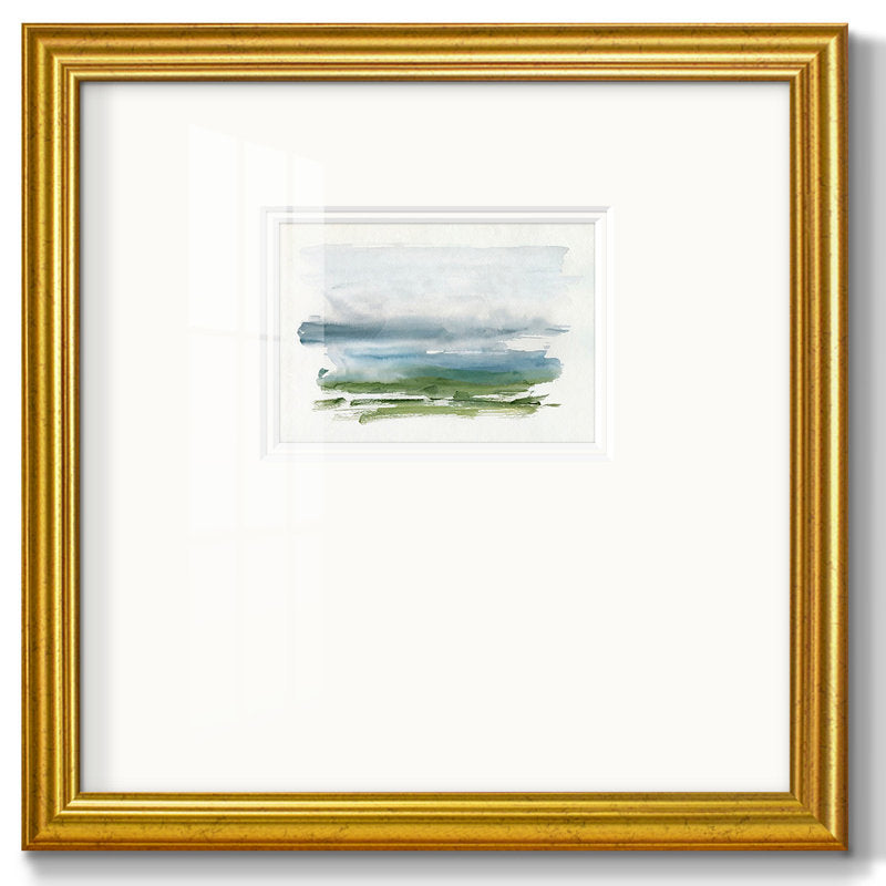 Coastal Serenity: Tranquil Ocean Waves in Elegant Oil Painting