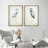 Elegant Blue Heron Bird Art Print Set for Coastal Home Decor and Wall Aesthetics