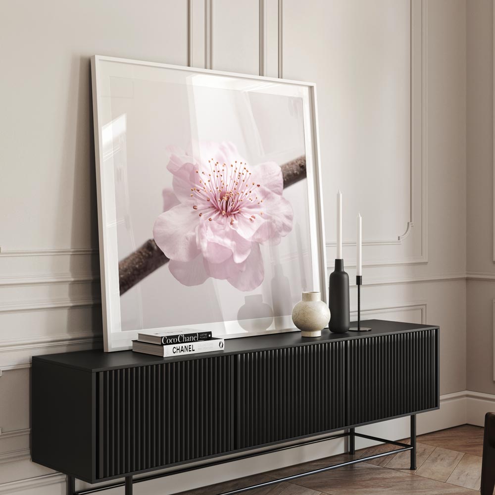 Blossoming Cherry Tree Oil Painting - Elegant Floral Art for Home Décor