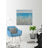 Serene Coastal Flora Oil Painting