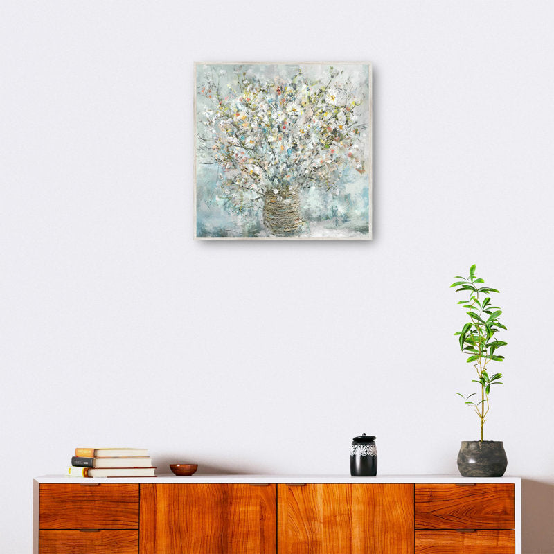 Charming Floral Arrangement Canvas Art for Home Decoration