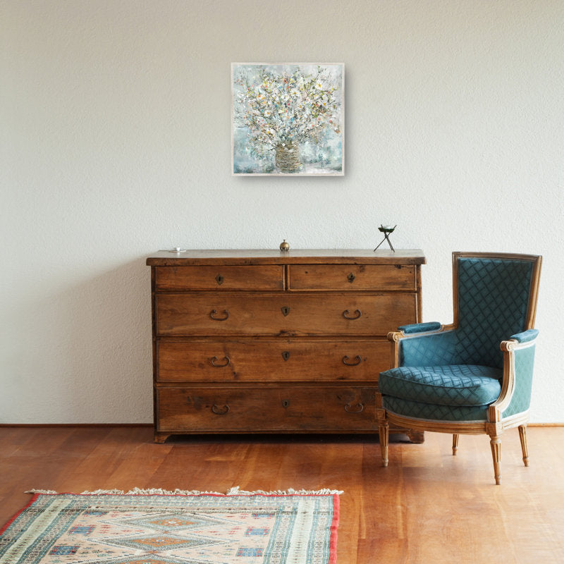 Charming Floral Arrangement Canvas Art for Home Decoration