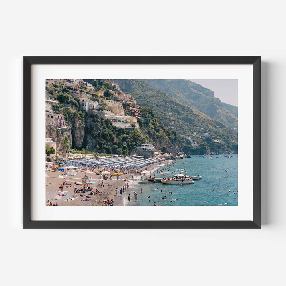 Coastal Getaway: Serene Oil Painting of a Beautiful Beach Scene