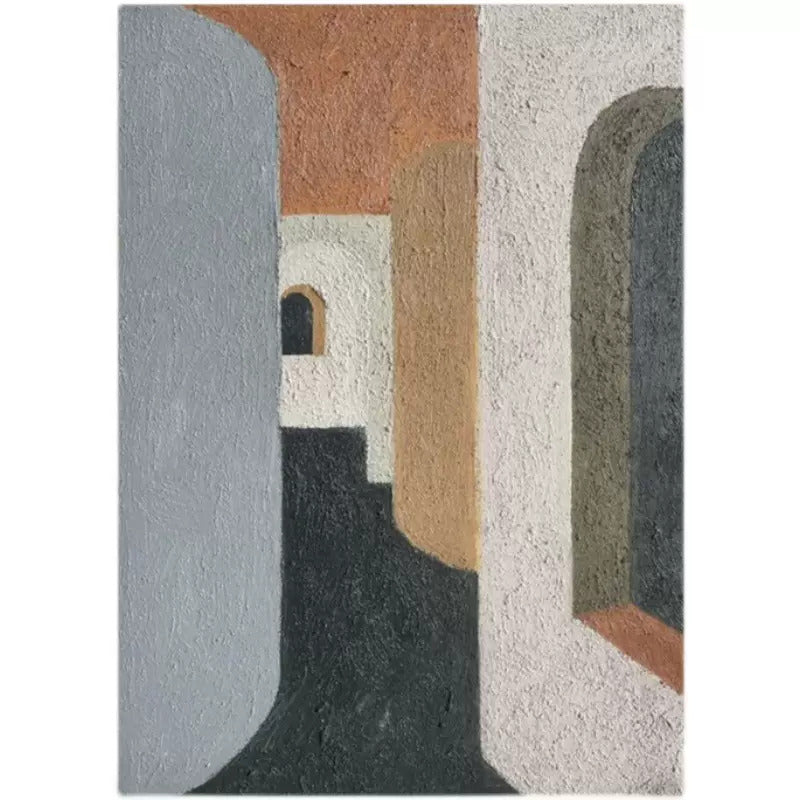 Desert Arch Neutral Beauty Minimalist Oil Painting