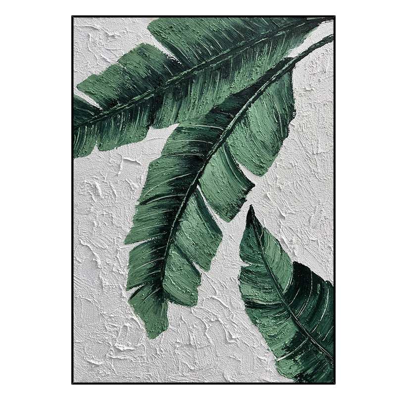 Large Palm California Style Minimalist Simple Oil Painting