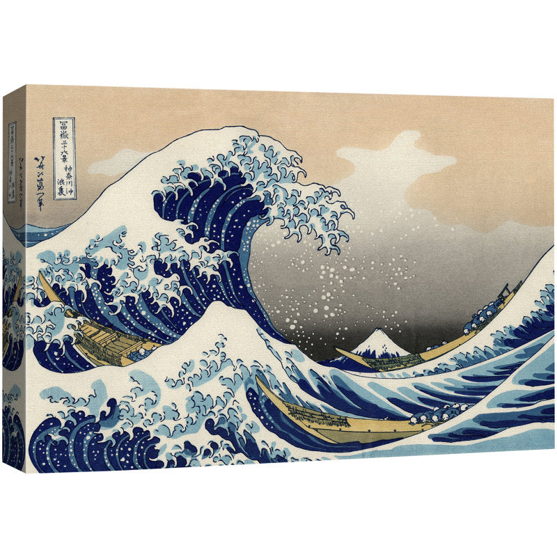 The Great Wave Off Kanagawa - Iconic Oil Painting