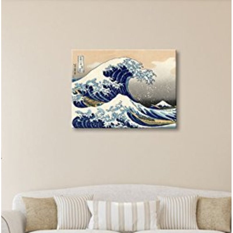 The Great Wave Off Kanagawa - Iconic Oil Painting