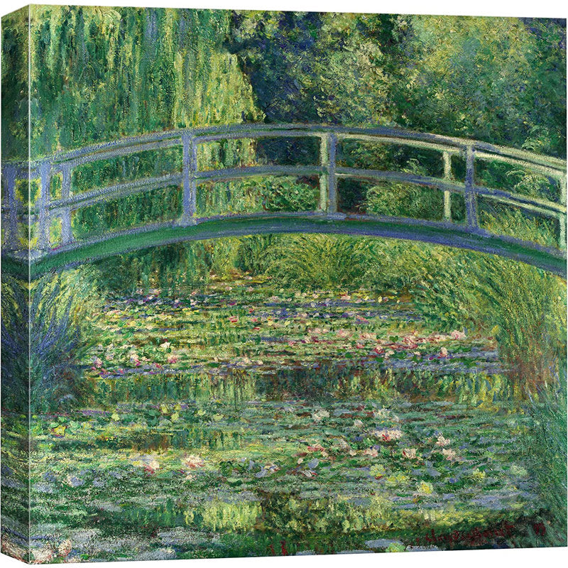 Claude Monet Water Lily Pond Oil Painting - Impressionist Art for Home Decor