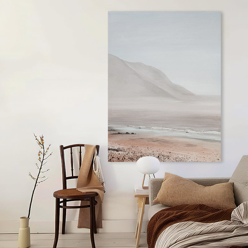 Foggy Coast Waves Northern California Oil Painting 120FC
