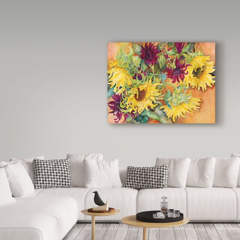 Vibrant Sunflower Oil Painting