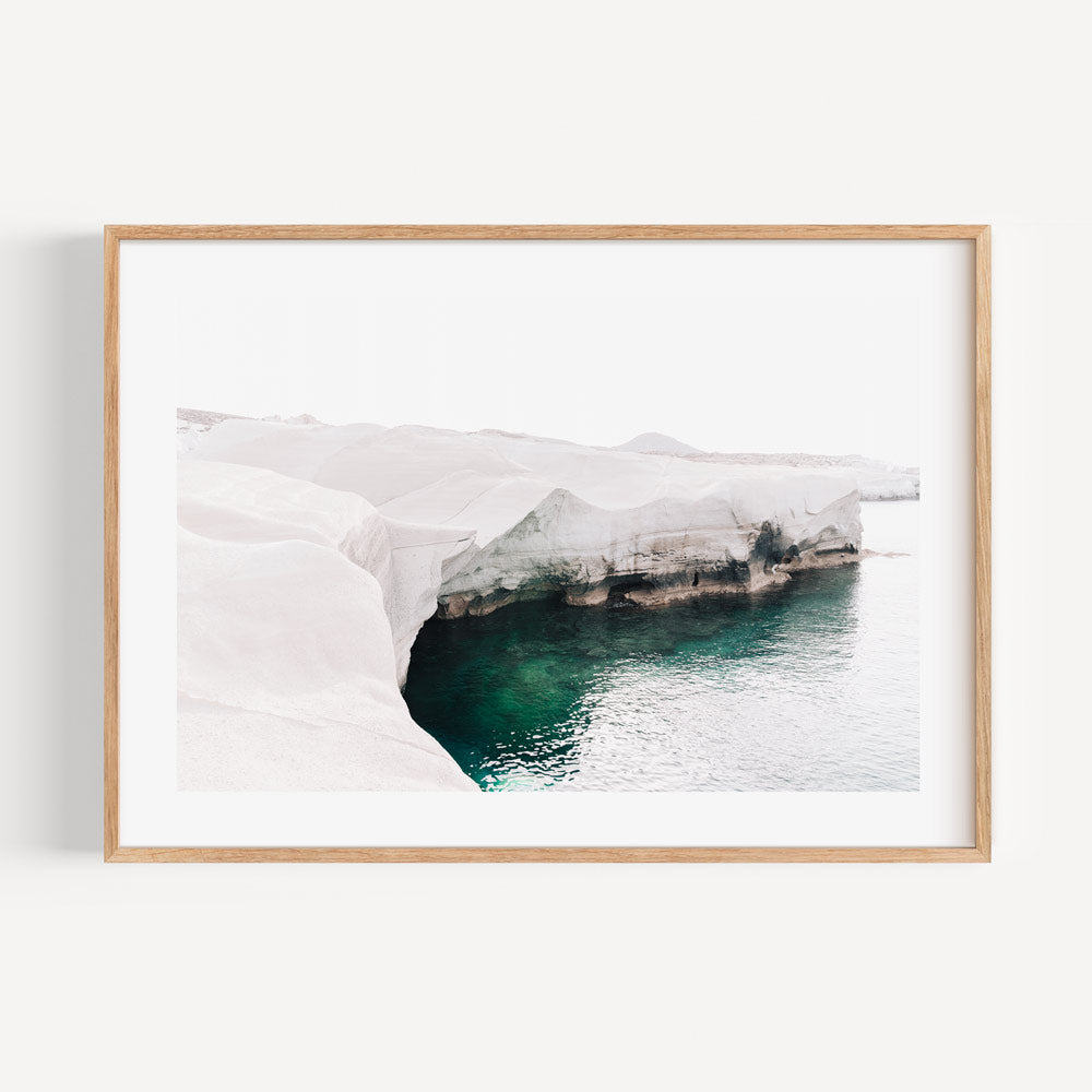 Tranquil Ocean View Oil Painting for Serene Home Decor