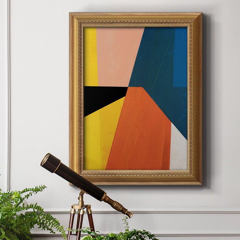 Modern Abstract Oil Painting in Premium Frame - Stylish Wall Art for Home Decor