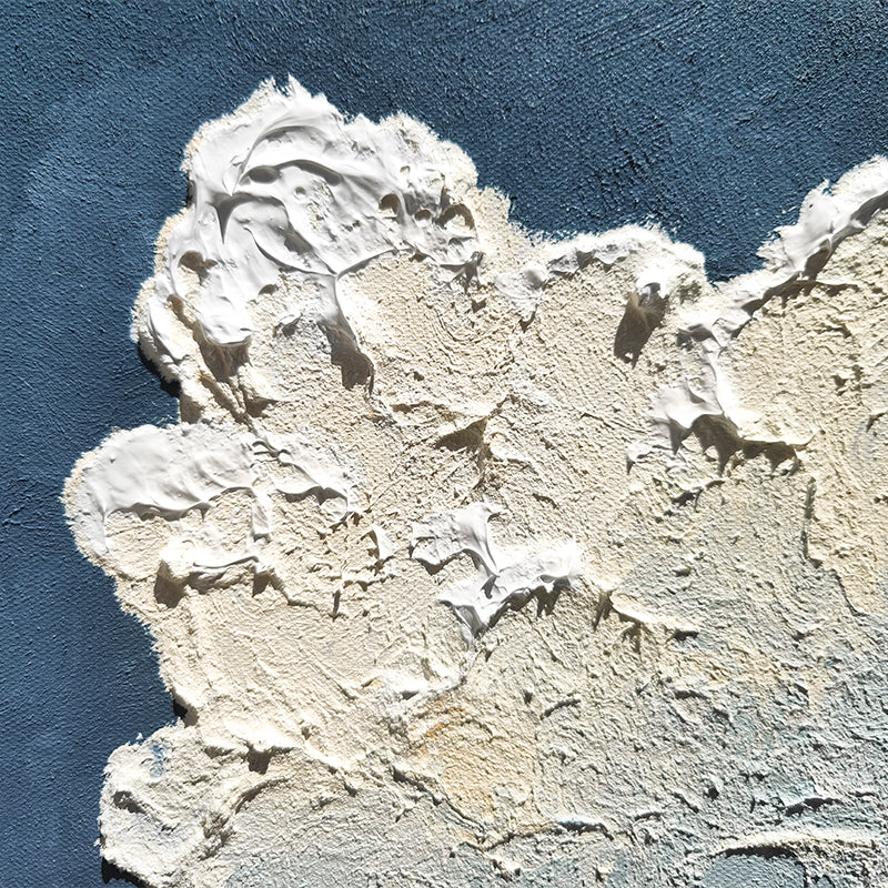 Textured Cloud Billowing Sky Oil Painting 104TC