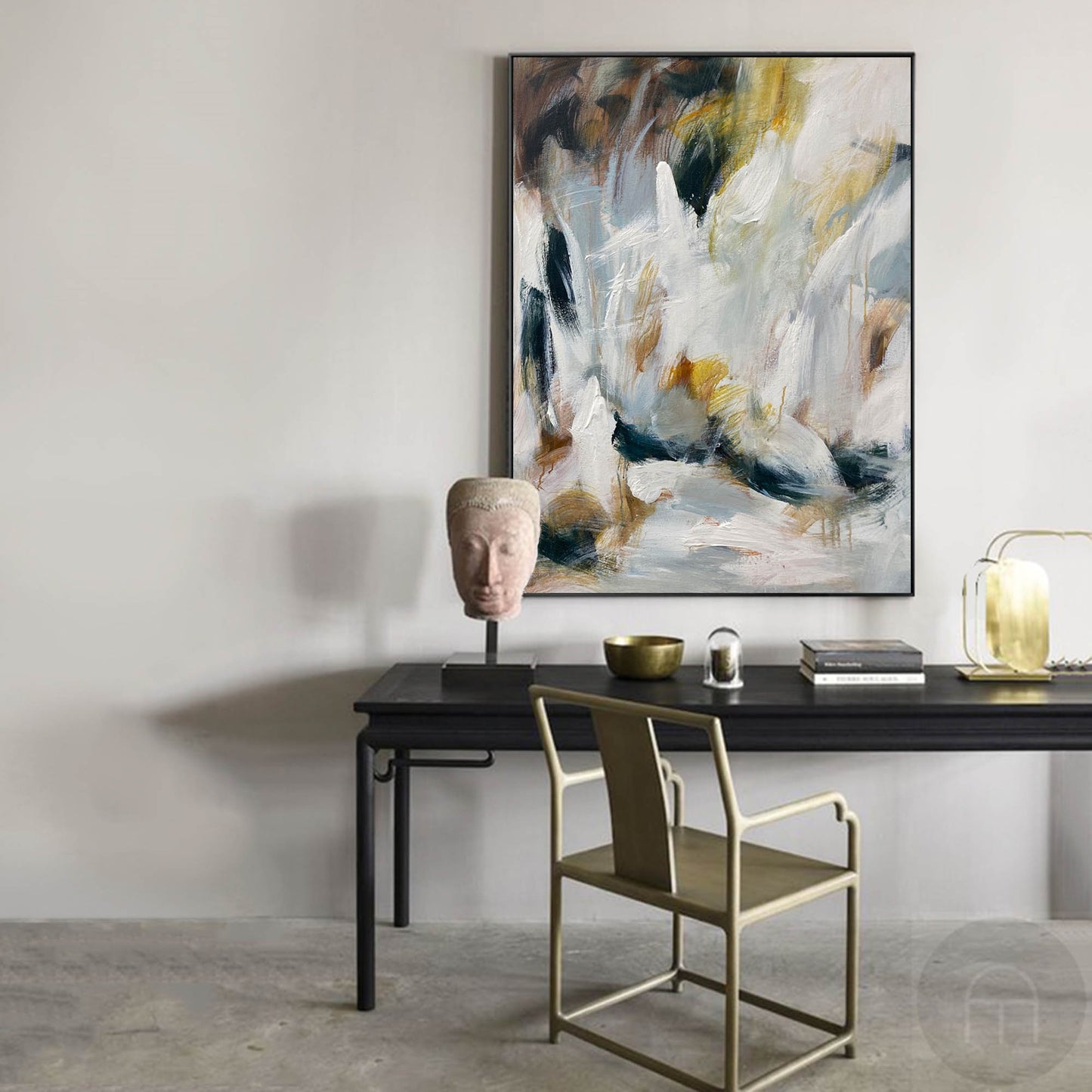 Contemporary Abstract Oil Painting for Modern Home Décor