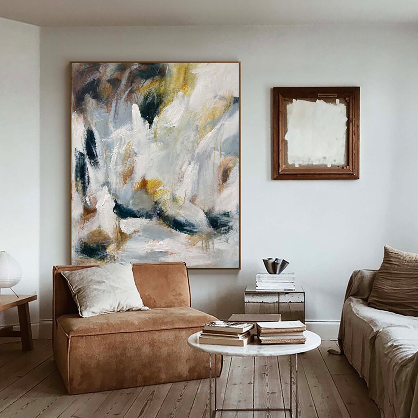 Contemporary Abstract Oil Painting for Modern Home Décor
