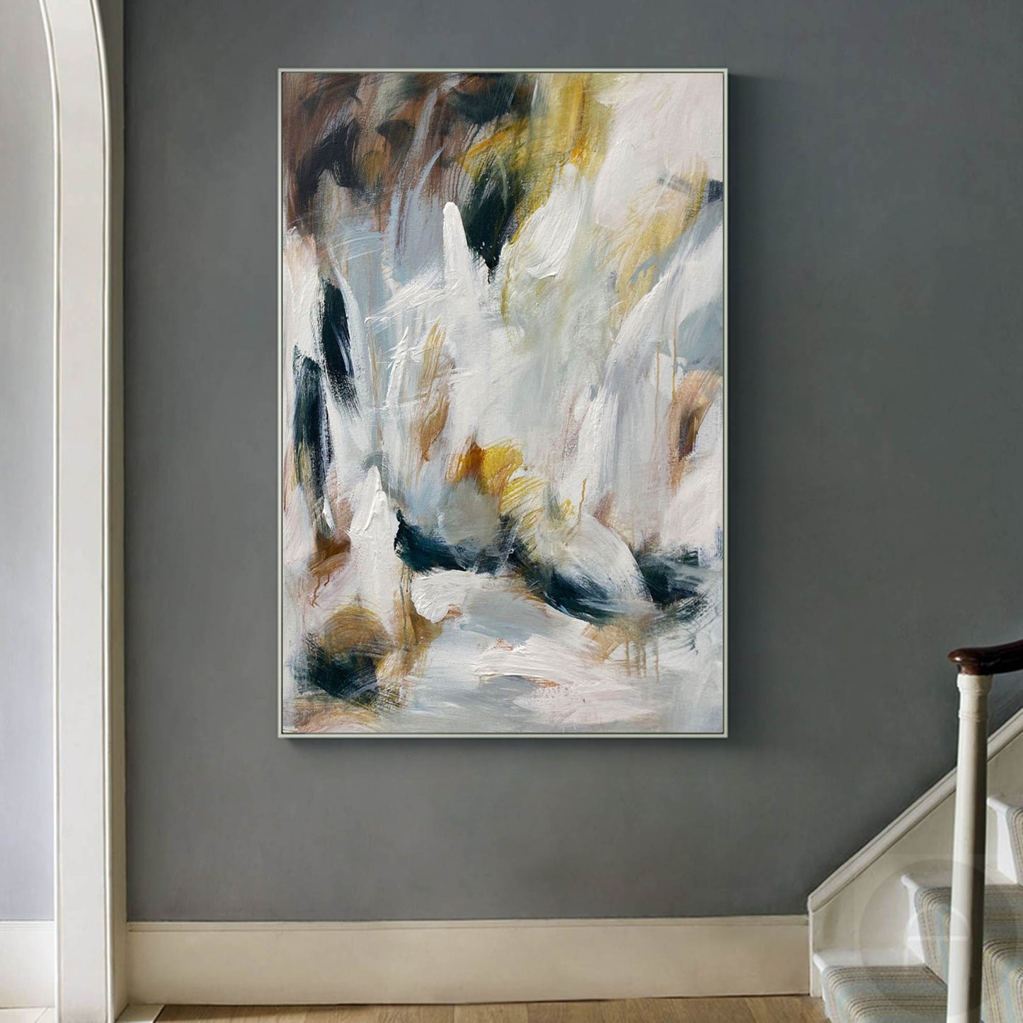 Contemporary Abstract Oil Painting for Modern Home Décor