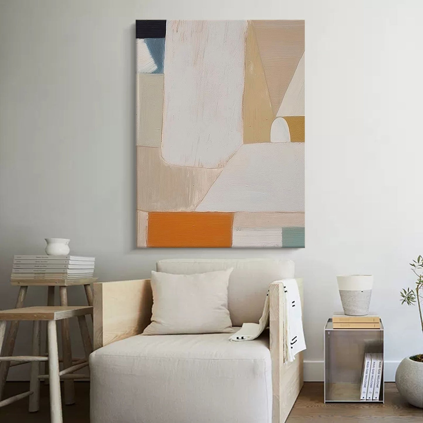 Contemporary Abstract Oil Painting for Modern Home Decor
