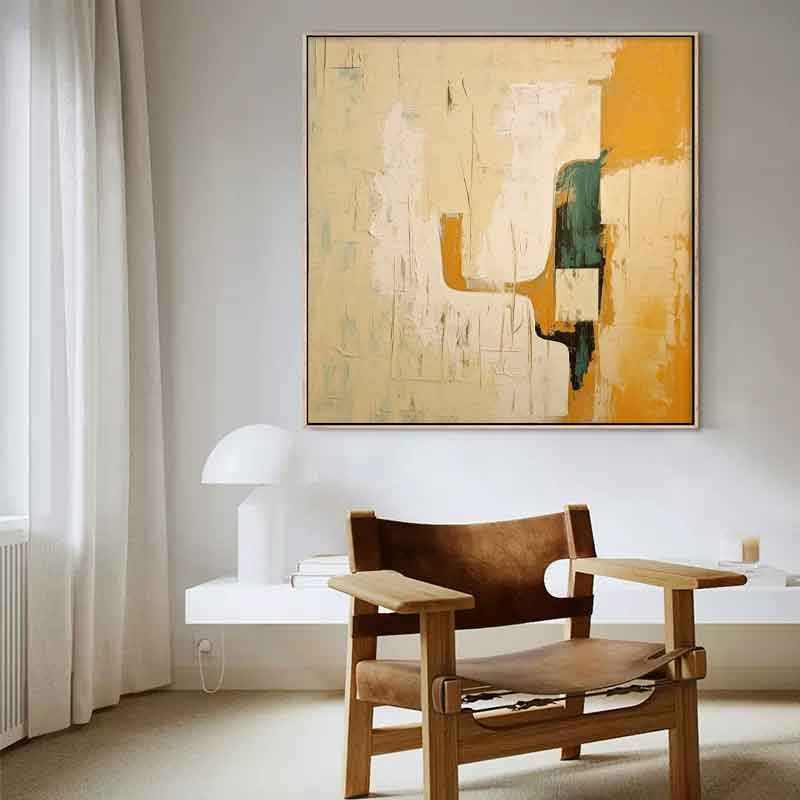 Contemporary Abstract Oil Painting for Modern Home Decor