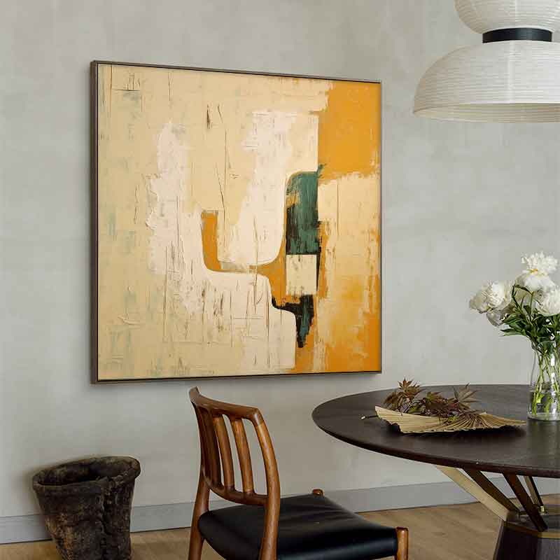 Contemporary Abstract Oil Painting for Modern Home Decor