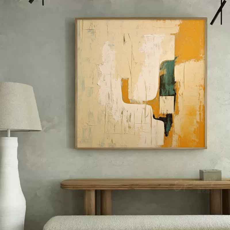 Contemporary Abstract Oil Painting for Modern Home Decor