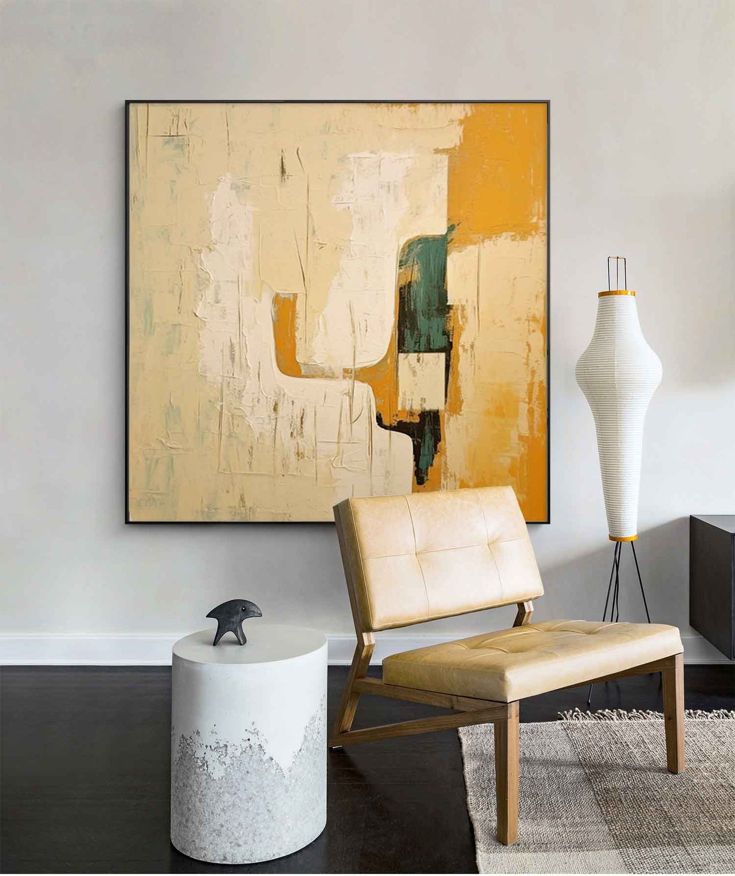Contemporary Abstract Oil Painting for Modern Home Decor