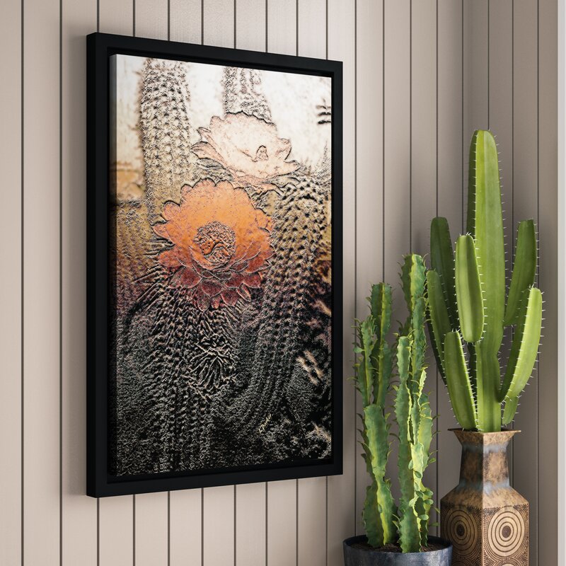 Desert Flora Oil Painting - Elegant Floral Wall Art for Home Decor