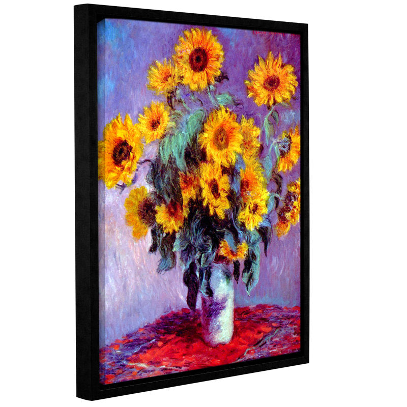 Vibrant Sunflower Oil Painting